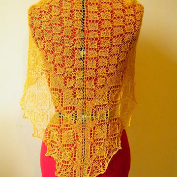 Sun bird shawl