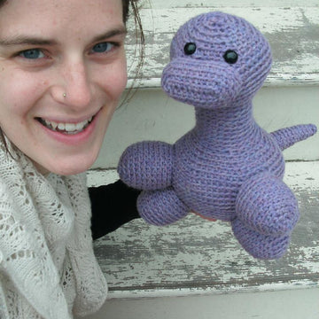 Amigurumi Cliff the Brontosaurus