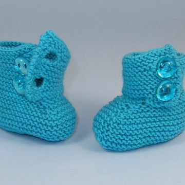 Baby Button Up Booties (Bootees)