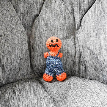Pumpkin Jack in Overalls