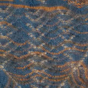 Sonoran Nights shawlette