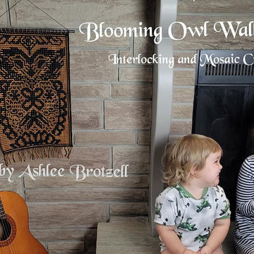 Blooming Owl Wall Hanging