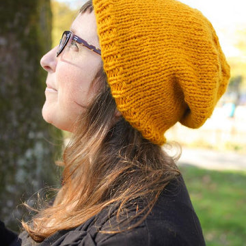 The Teach-Your-Friend-How-To-Knit-A-Hat Hat