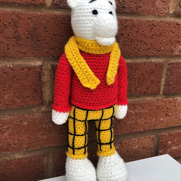 Rupert The Bear Crochet Pattern
