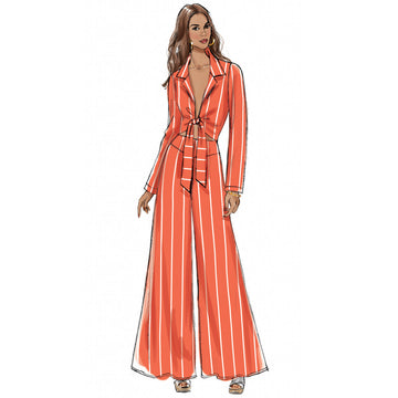 Vogue Misses' Top, Shorts and Pants V9319 - Sewing Pattern