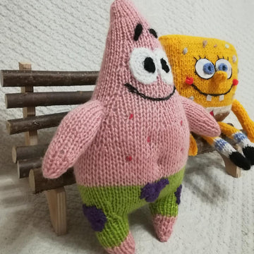 Knitted Patrick Star