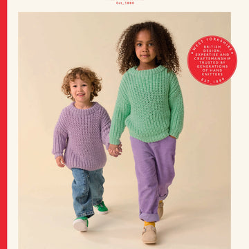 Scandi Rib Sweater  in Sirdar Snuggly Chunky - 2631 - Downloadable PDF