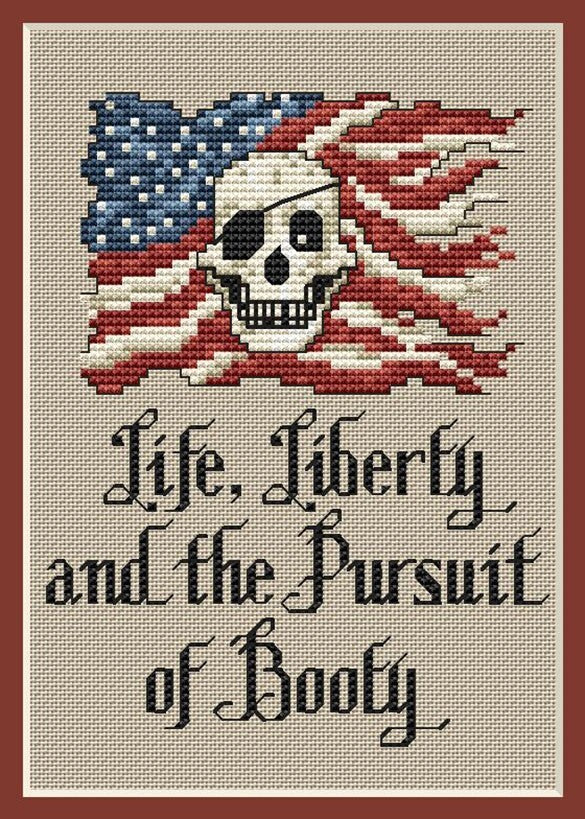 Sue Hillis Designs Liberty Pirate - PS159 - Leaflet