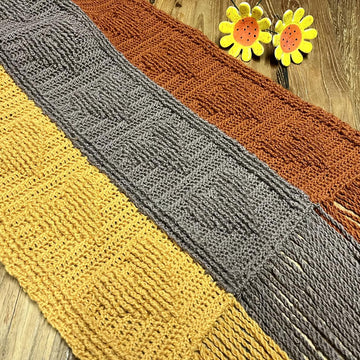 Triple Bypass Heart Scarf