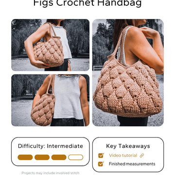 Figs Crochet Handbag