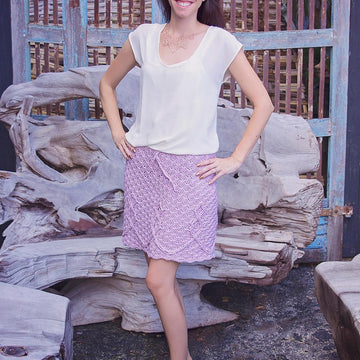 Infinity Crochet Shell Skirt