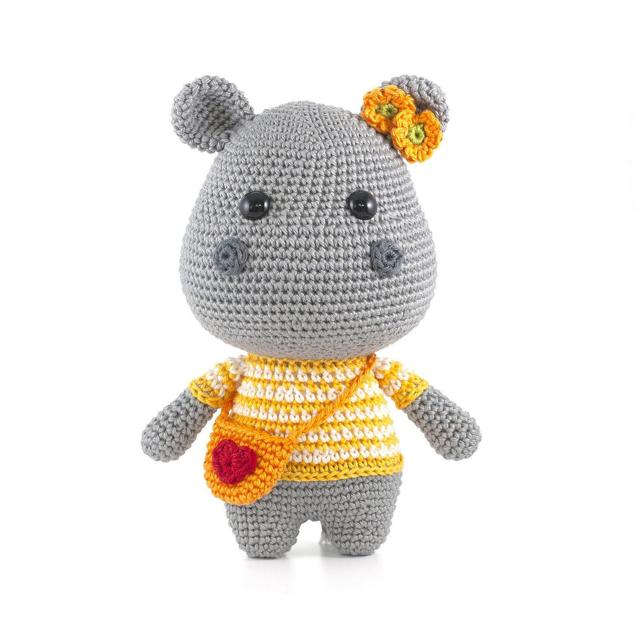 Hannah the Hippo Amigurumi