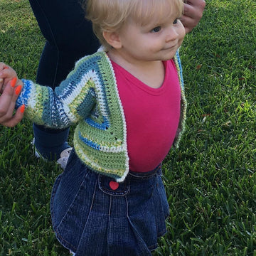 Impossible Hexagon Cardigan