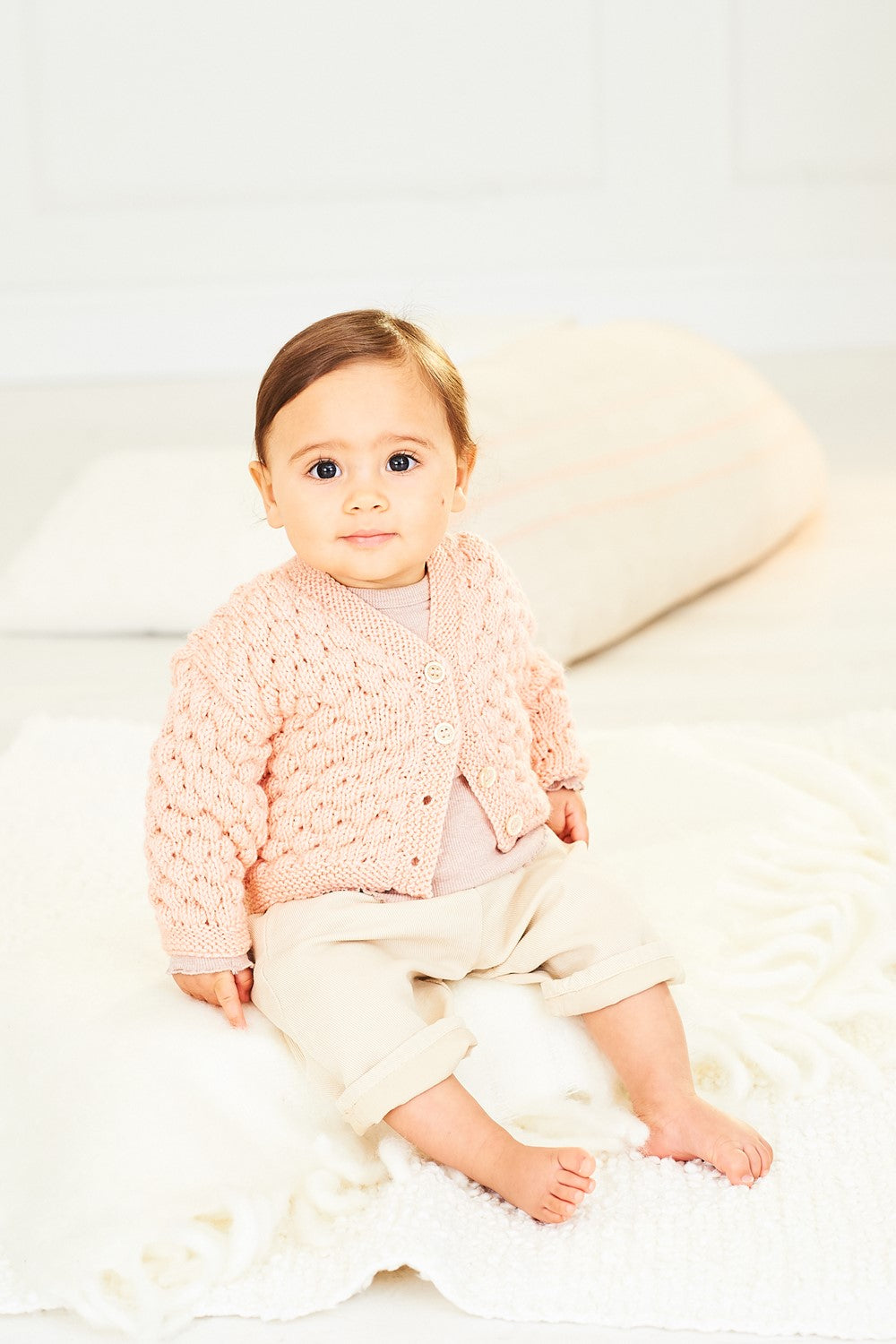 Cardigans in Stylecraft Soft Baby Easy Stripes and Bambino DK 10164