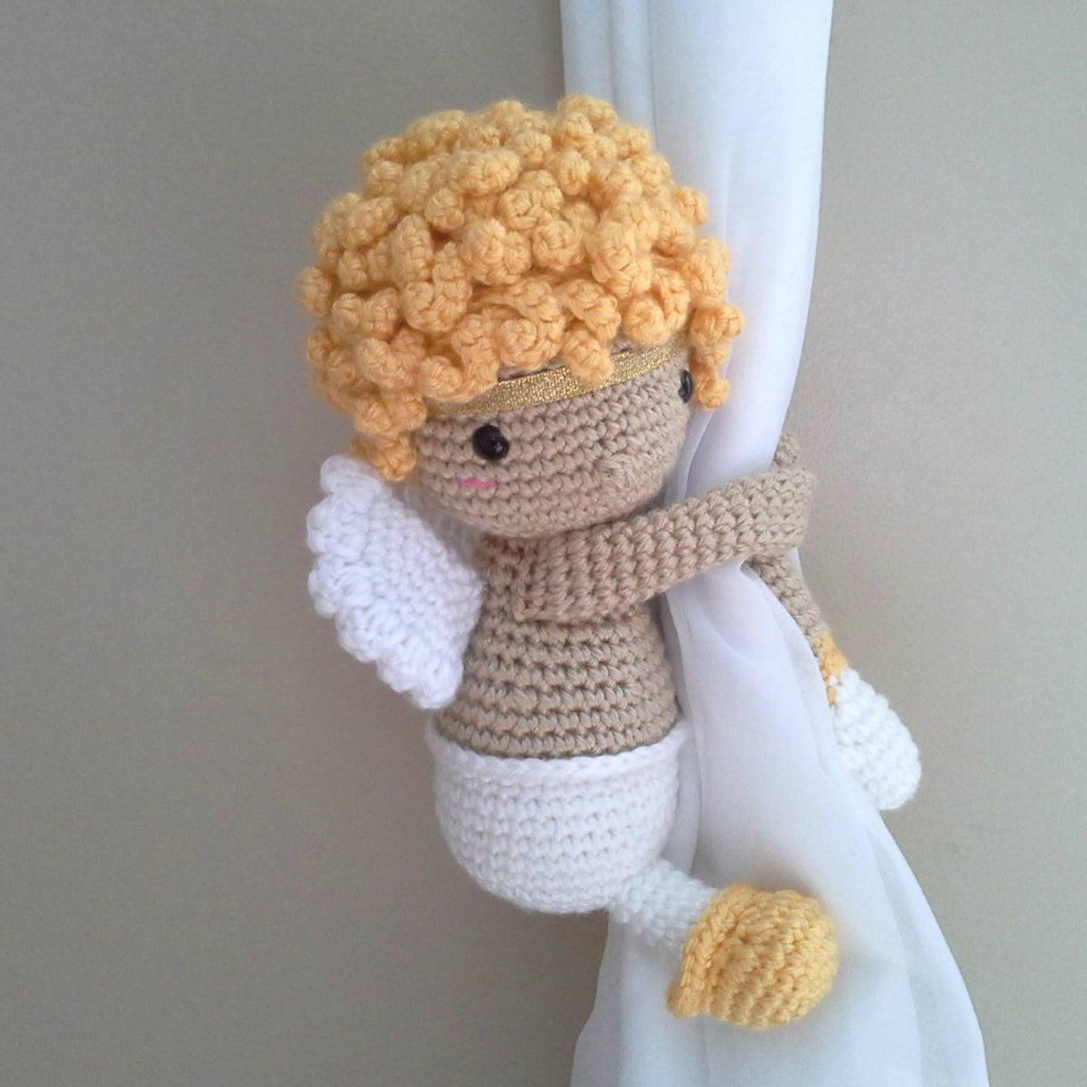Guardian Angel Curtain Tieback