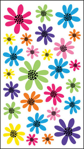Sticko Stickers - Doodle Daisies