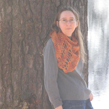 Julia Heliconian Shawl
