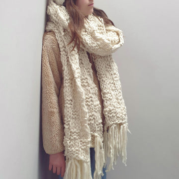 Super Chunky Tassel Scarf