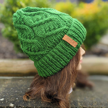 Helix Cables Knit Hat