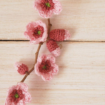 Crochet Cherry Blossom