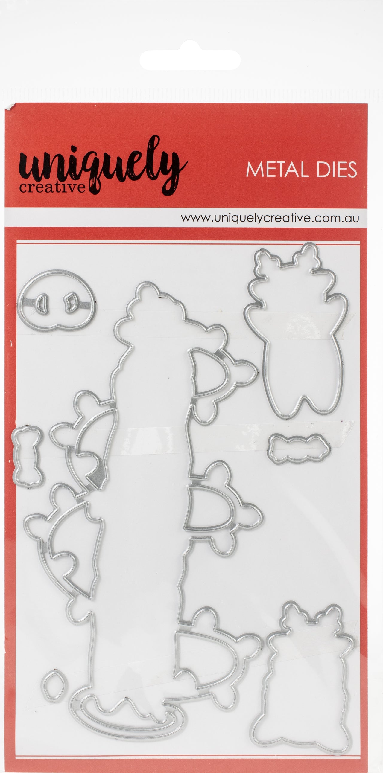Uniquely Creative Metal Dies - Reindeer Pals