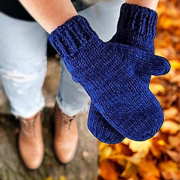 Basic 2 Needle Adult Mittens