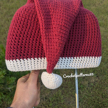 Santa hat Headrest Cover English_US