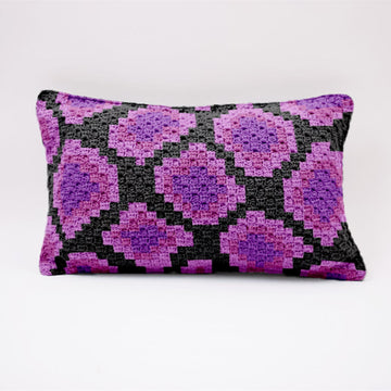 Pink Snake Pillow Cover C2C Crochet Pattern