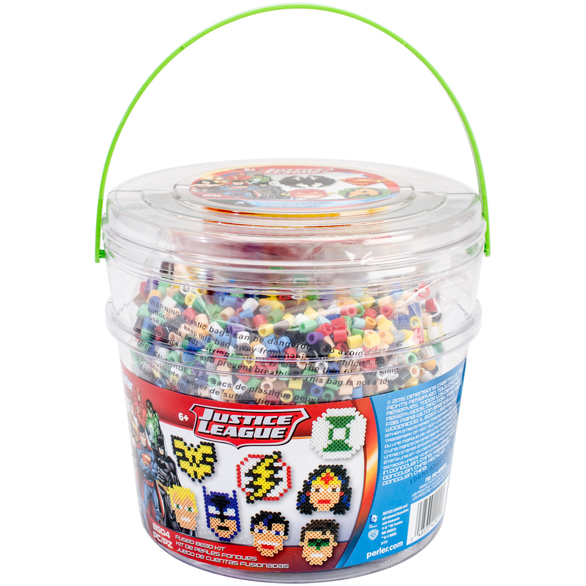 Perler Fused Bead Bucket Kit - Justice League