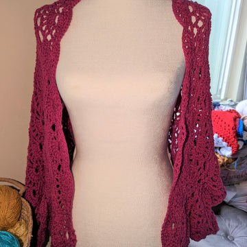 Passion Crochet Lace Shrug - Pattern
