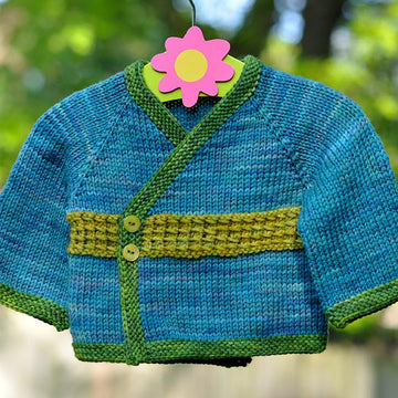 Seamless Wrap Sweater (Infant + Toddler Sizing)