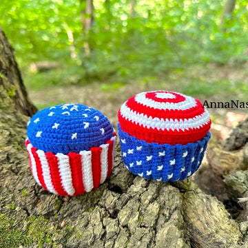 Cupcakes for US Independence Day