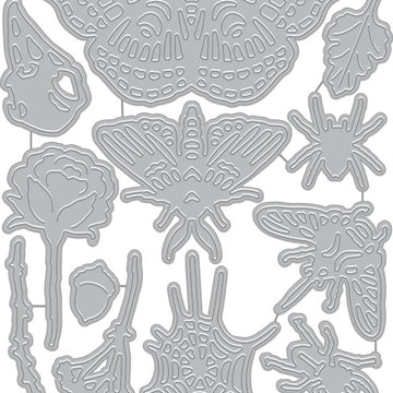 Hero Arts Fancy Dies - Curiosities Silhouette