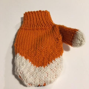 Fox and Badger Children Mittens