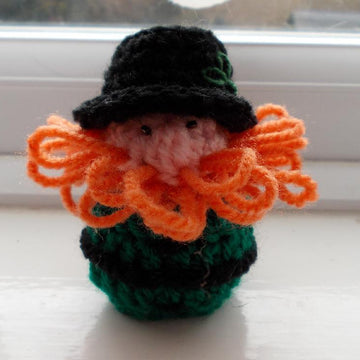 Leprechaun (chocolate cover) decoration