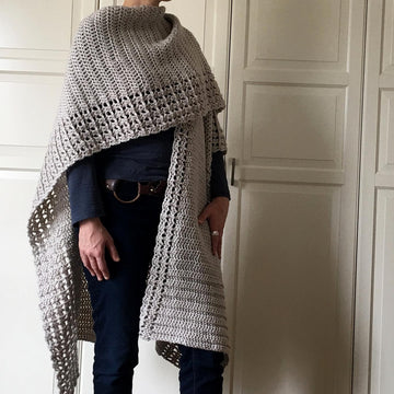 Crochet Ruana Pattern: Wrap-Me-Up Ruana