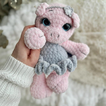 Plush pig toy