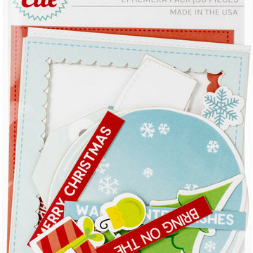 Avery Elle Ephemera Pack - Holiday, 30/Pkg
