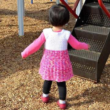 Mock Cables Baby/Toddler Dress