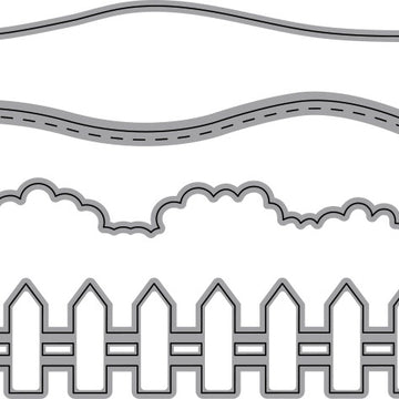 Elizabeth Craft Designs Elizabeth Craft Metal Die - Adventure Edges 2