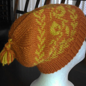 Two Color Andalusian Slouch Hat