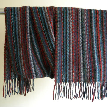 Nebula crochet scarf
