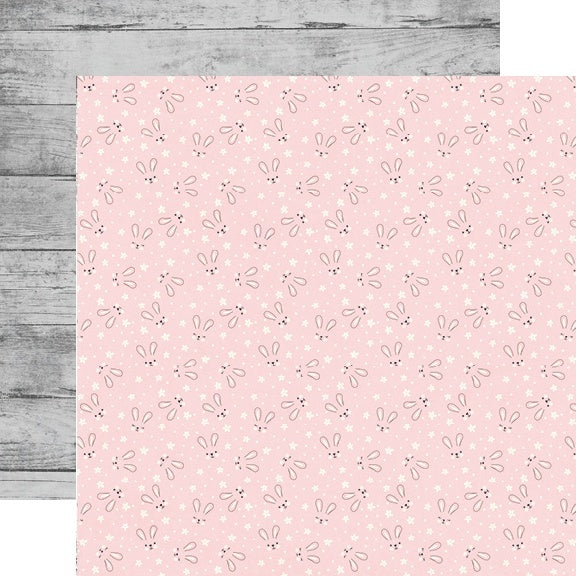 Simple Stories Hip Hop Hooray Double-Sided Cardstock 12"X12" 25/Pkg - Hippity Hop