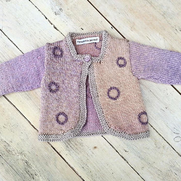Single Button Girl's Cardigan