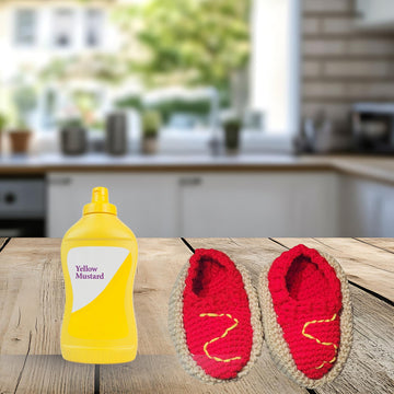 Hot Dog Toddler Slippers