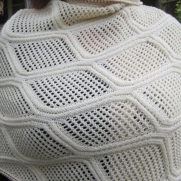Montmellick Cable Lace Shawl
