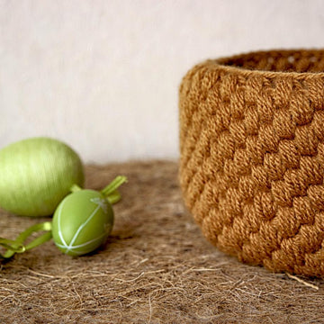 Wool basket.