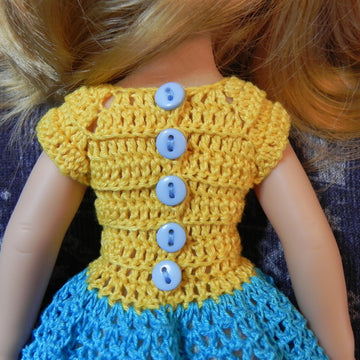 Dress for 13-inch doll FANTASIA