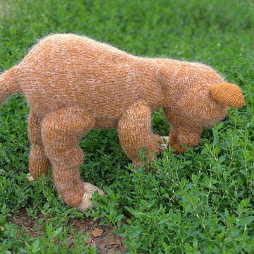 Cow Knitting Pattern | Farm Animal Toy PDF