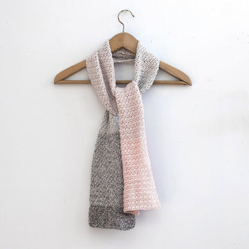 Textured Beanie and Scarf Set